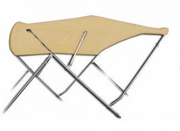 Corsiva 570 New Age Biminitop RVS 