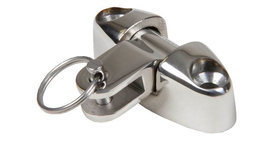 Dekbeugel Luxe met pin RVS